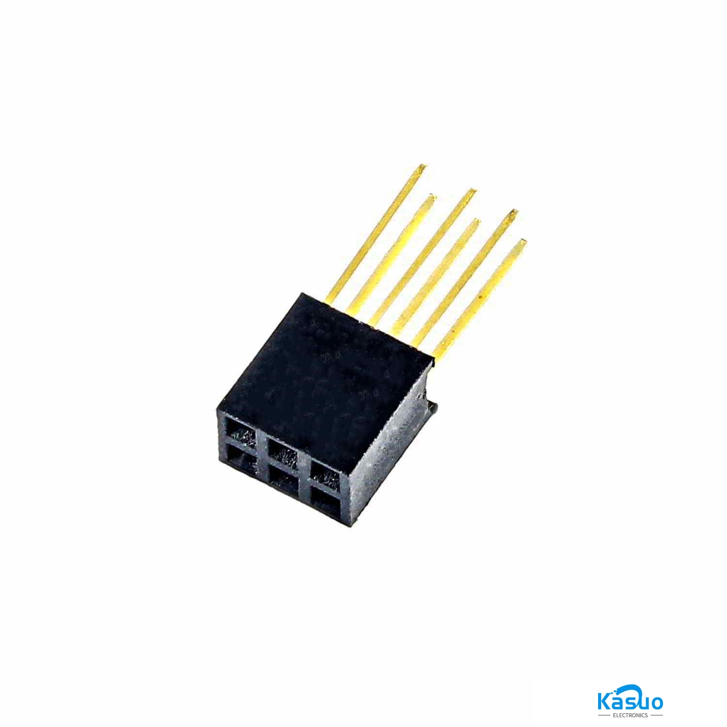 2x3 Pin Female Long Header- 2.54mm Pitch